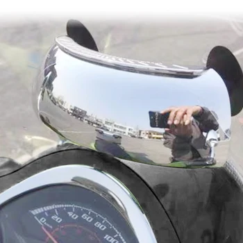 

For MOTO GUZZI AUDACE C 1100 BREVA 750 850 1200 ELDORADO GRISO 180 Degree Rear view Mirror Motorcycle wide-angle Rearview Mirror