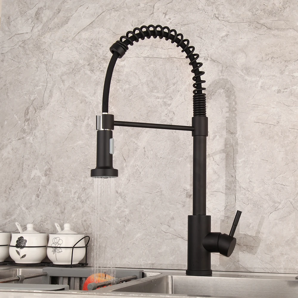 Black Kitchen Faucet