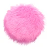 1PC 30x30cm Solid Color Warm Wool Round Cushion Stool Pad Thickening Dining Chair Cushion Anti-Slip Seat Mat Chair Mat Pad  6