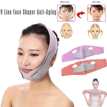 

V Line Face Chin Cheek Face Lift Up Massage Slimming Face Shaper Anti-aging Acrylic Nail Kit Массажер Для Лица Face Roller