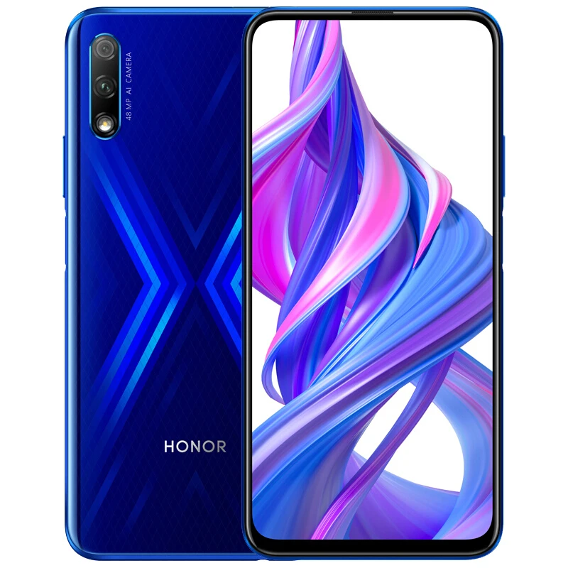Смартфон Honor 9X русская версия полный экран двойная камера 48 МП 6 59 дюйма мобильный