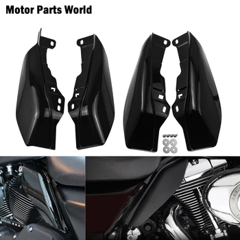 

Motorcycle Gloss Black Mid-Frame Air Heat Deflector For Harley Touring Street Glide Road King Electra Glide CVO 2009-2016 17-19