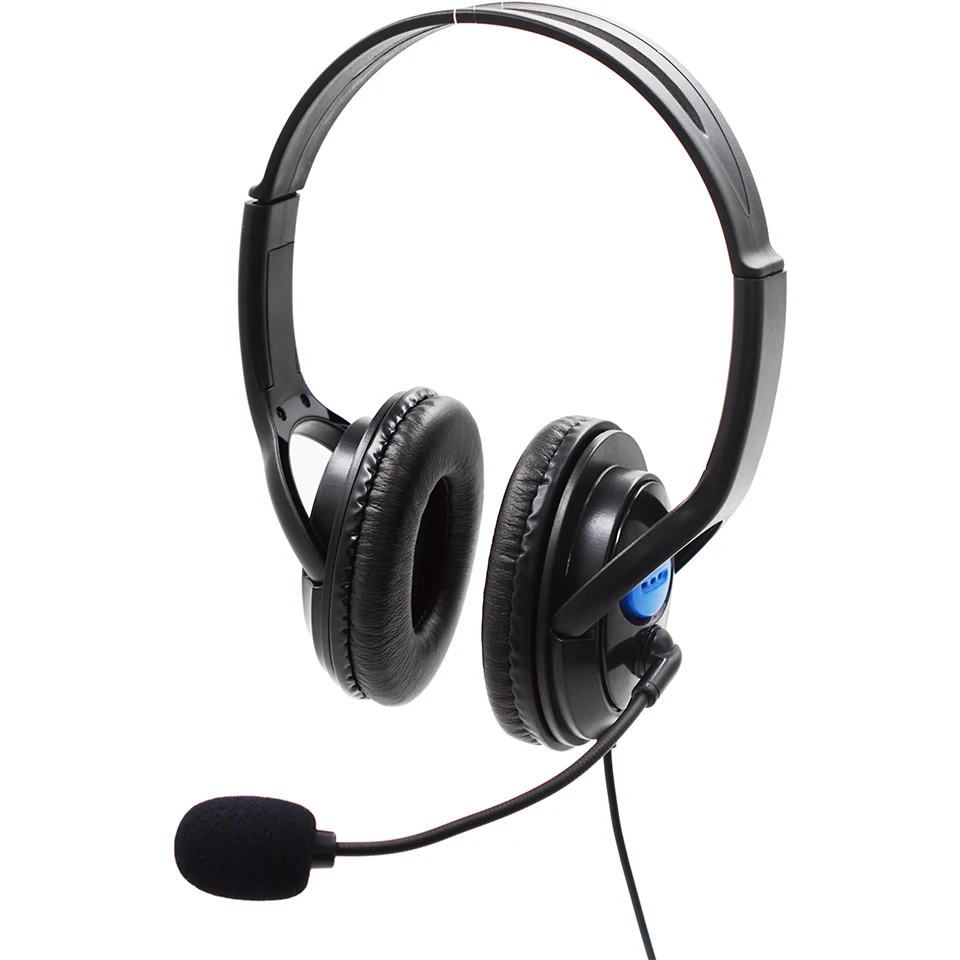 Wired Gaming Headsets With Mic Noise Isolating Headphones Bass Stereo for Sony PS3 PS4 PS5 Laptop PC Gamer Headphone