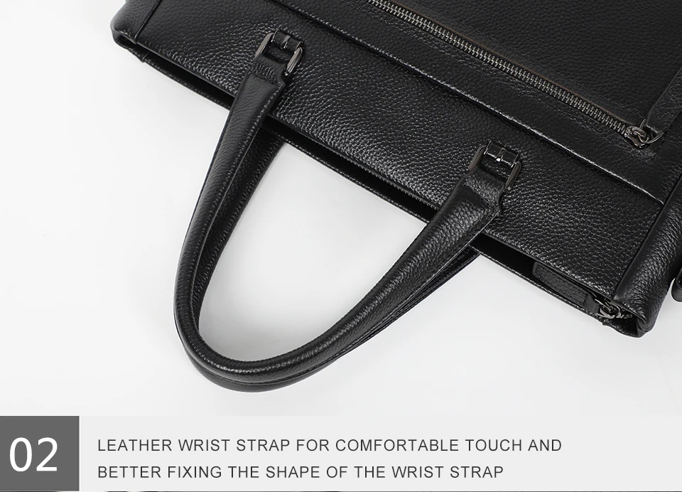 Модный большой мужской портфель из натуральной кожи мужские сумки бизнес бренд Мужские портфели сумки оптом высокое качество сумка
