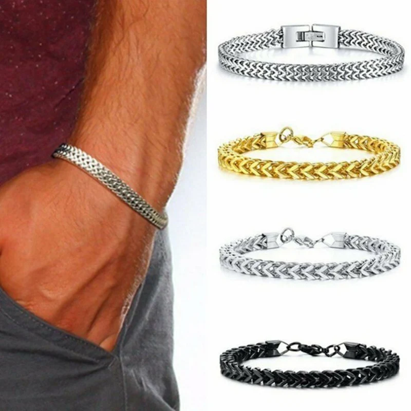 Buy 2 Gram Gold Gents Gold Bracelet New Design Hand Chain for Men