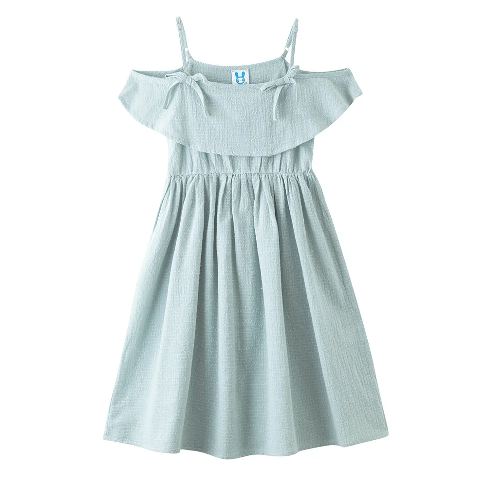 Г., летнее платье для девочек вечерние платья принцессы на бретелях для девочек, богемная детская одежда платье с оборками для девочек-подростков от 6 до 16 лет