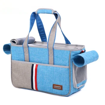 

H1 Pet Carrier Dog Airline Approved Soft-Sided Portable Travel Bag Handbag for Small s Cats Puppies Kittens Rabbits Car