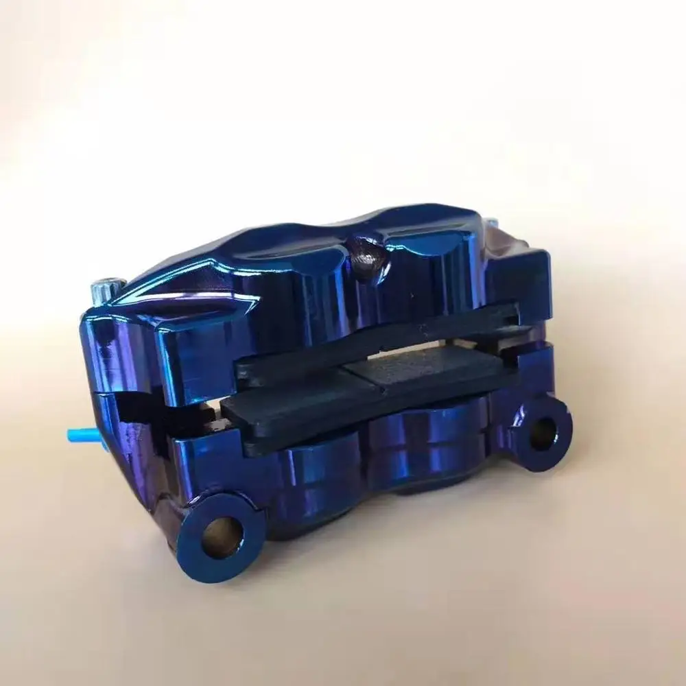 Мотоцикл сжечь titanium 4 поршневые Gp4 RX радиальные тормозной суппорт 100 мм Монтажный для Honda Yamaha Kawasaki Suzuki изменить тормозной насос