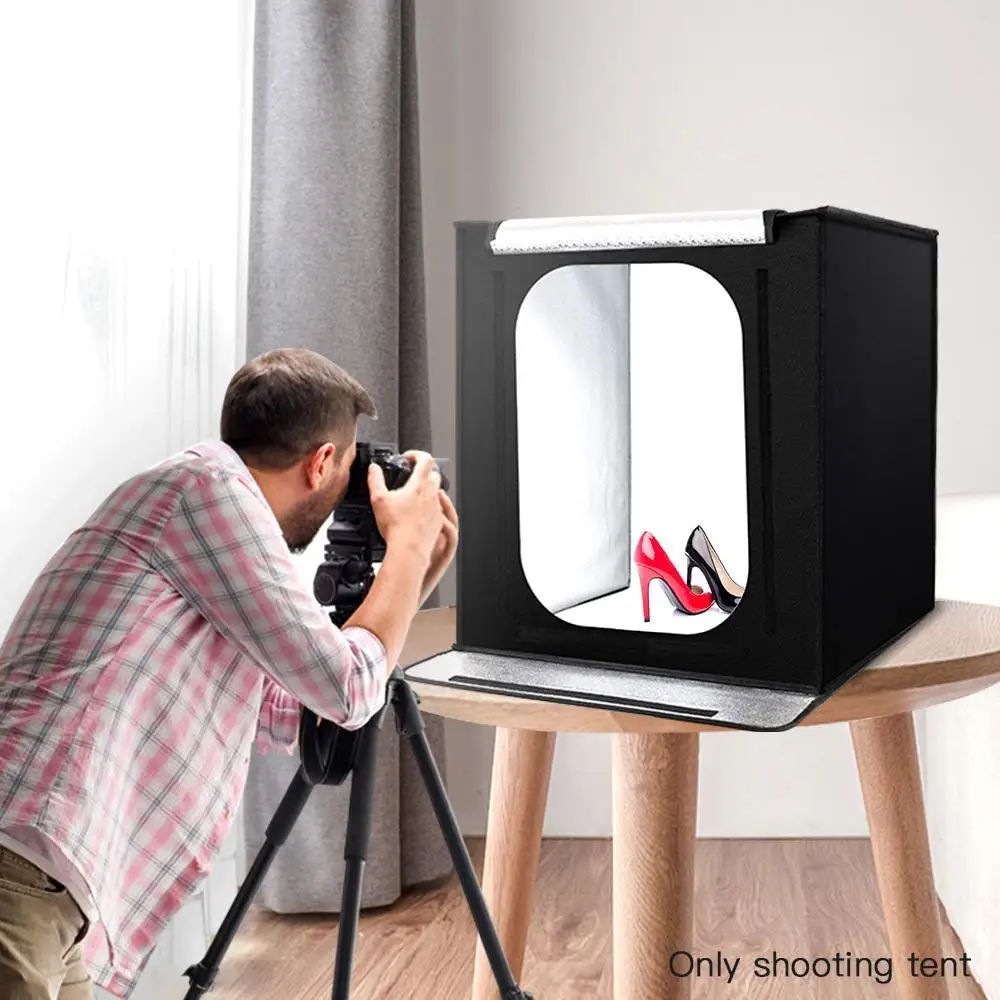 Spash photo box 24 дюймовый светильник коробка для фото dimmble 5500K Портативная фотостудия