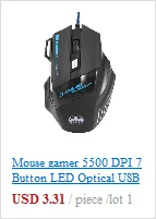 Игровая мышь, USB приемник, черные мыши, 2,4 ГГц, беспроводная мышь, геймер, Мыши для ПК, ноутбука, компьютера, горячая Прямая поставка