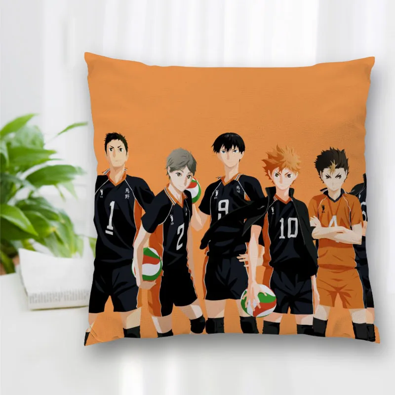 

New Custom Pillow Slips Haikyuu!! Pillow Covers Bedding Comfortable Cushion/Good For Sofa/Home/Car High Quality Pillow Cases