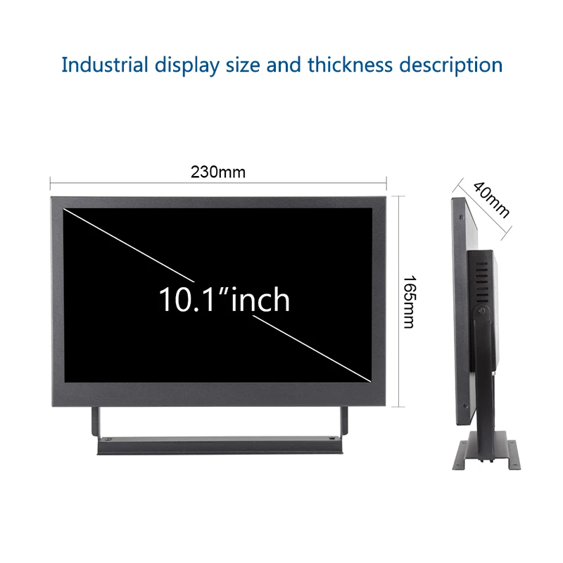 13,3/15,6 ''1366x768 портативный компьютерный монитор ПК HDMI PS3 PS4 Xbox360 HD ips lcd 10,1/11,6 дюймов монитор дисплея для камеры - Цвет: 10.1 inch