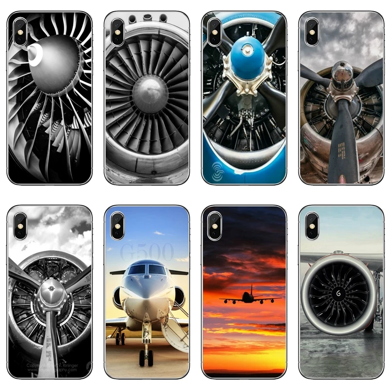 Vintage Plane Engine aircraft Sunset For Xiaomi Mi 9 8 SE Pro A1 A2 Lite 6 6X 5 5s 5x note mix 2s max 2 3 Accessories phone case | Мобильные