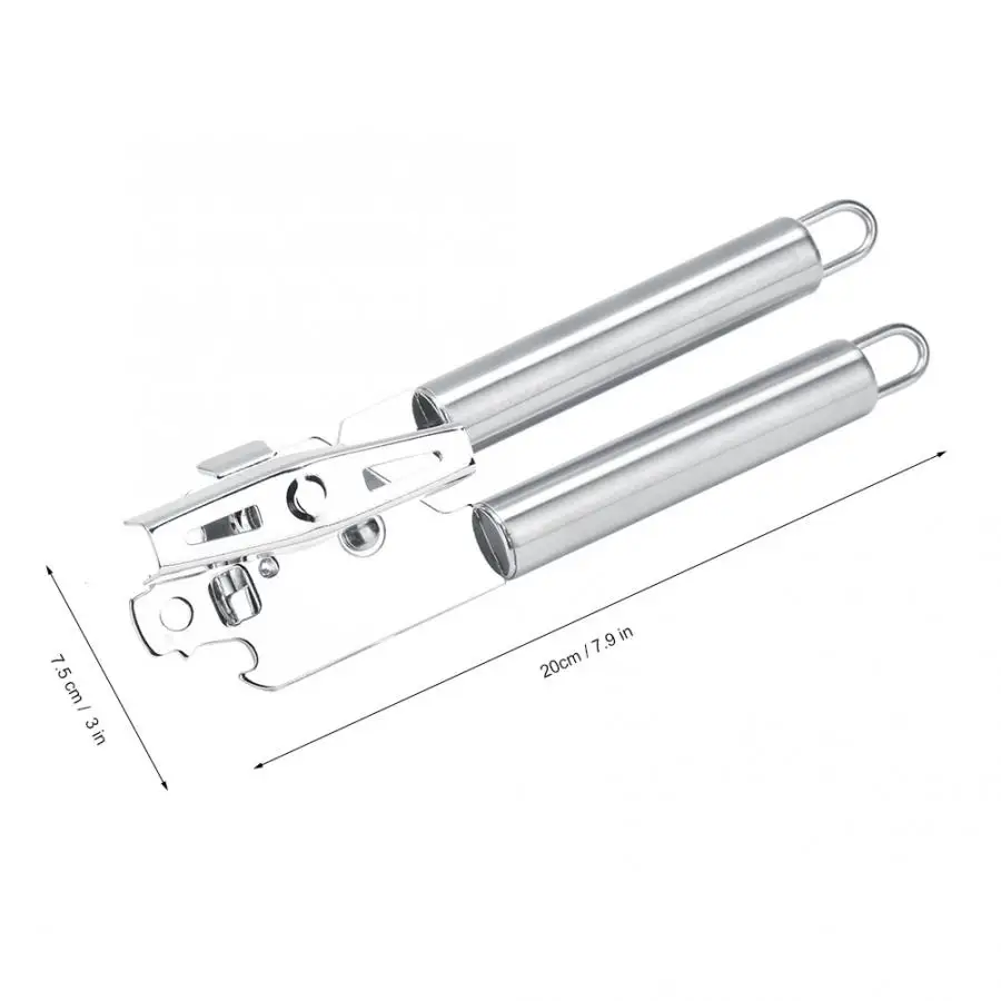 Открывалка для бутылок многофункциональный легкий Нержавеющая сталь Нескользящие банки в бутылках инструмент для вскрытия-консервный нож пивной бар инструмент