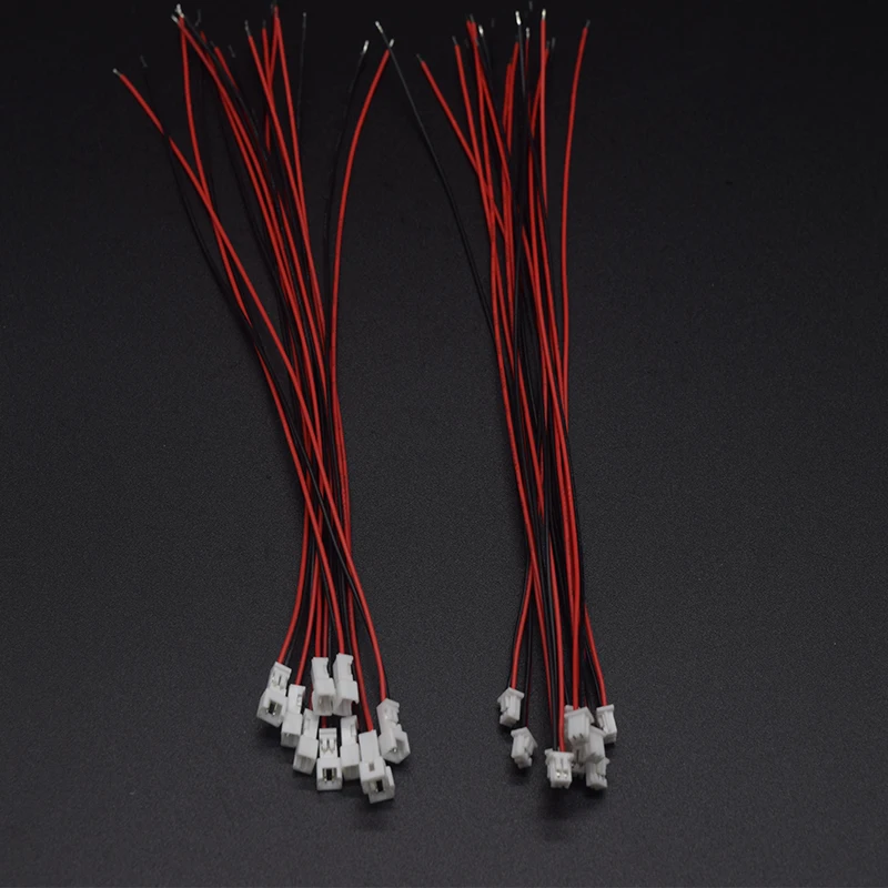 20 Pair Micro JST 1.25 2-Pin Male &ampFemale Connector Plug with Wires Cables Length 150mm 28awg | Обустройство дома