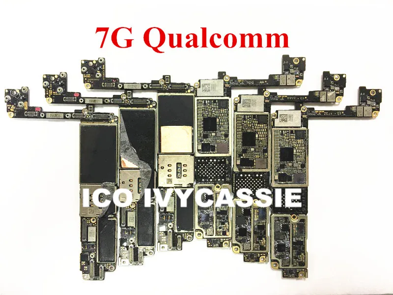 Для iPhone 7 7G 7Plus 8 8P X б/у материнская плата без флеш-чипа Nand, не работает на логике, основная плата pracse Skill
