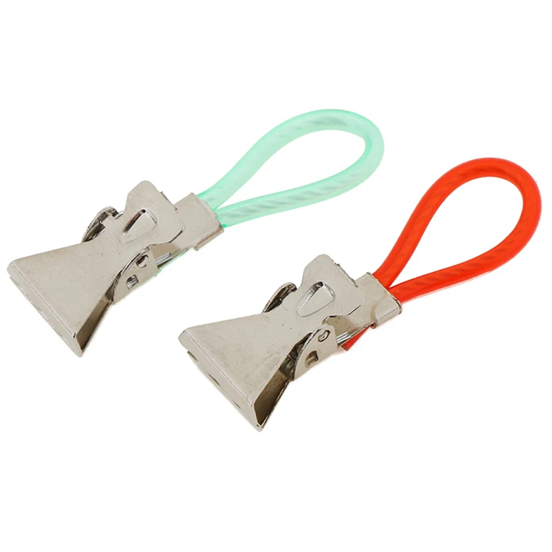 Clothes Pegs Stainless Steel Clothespins Colorful Laundry Tea Towel Hanging Clips Towel Clips Kitchen Bathroom clothes pegs towel hanging clips kitchen towel clip 8Pcs