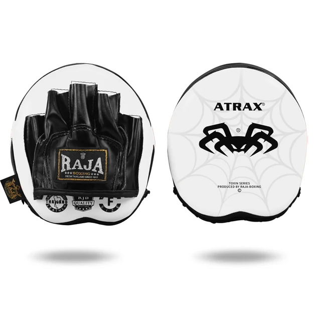 RAJA Boxing arc Hand Target Fitness Fight Training Combat Target Muay Thai Sanda Taekwondo Mma Boxing Equipment Punching Bag whtie Apple target