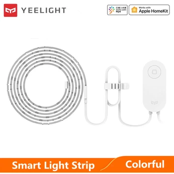 

Yeelight Aurora Smart Light Strip Plus LED RGB Colorful WiFi APP Remote Control with Alexa Assistant Homekit for Xiaomi home