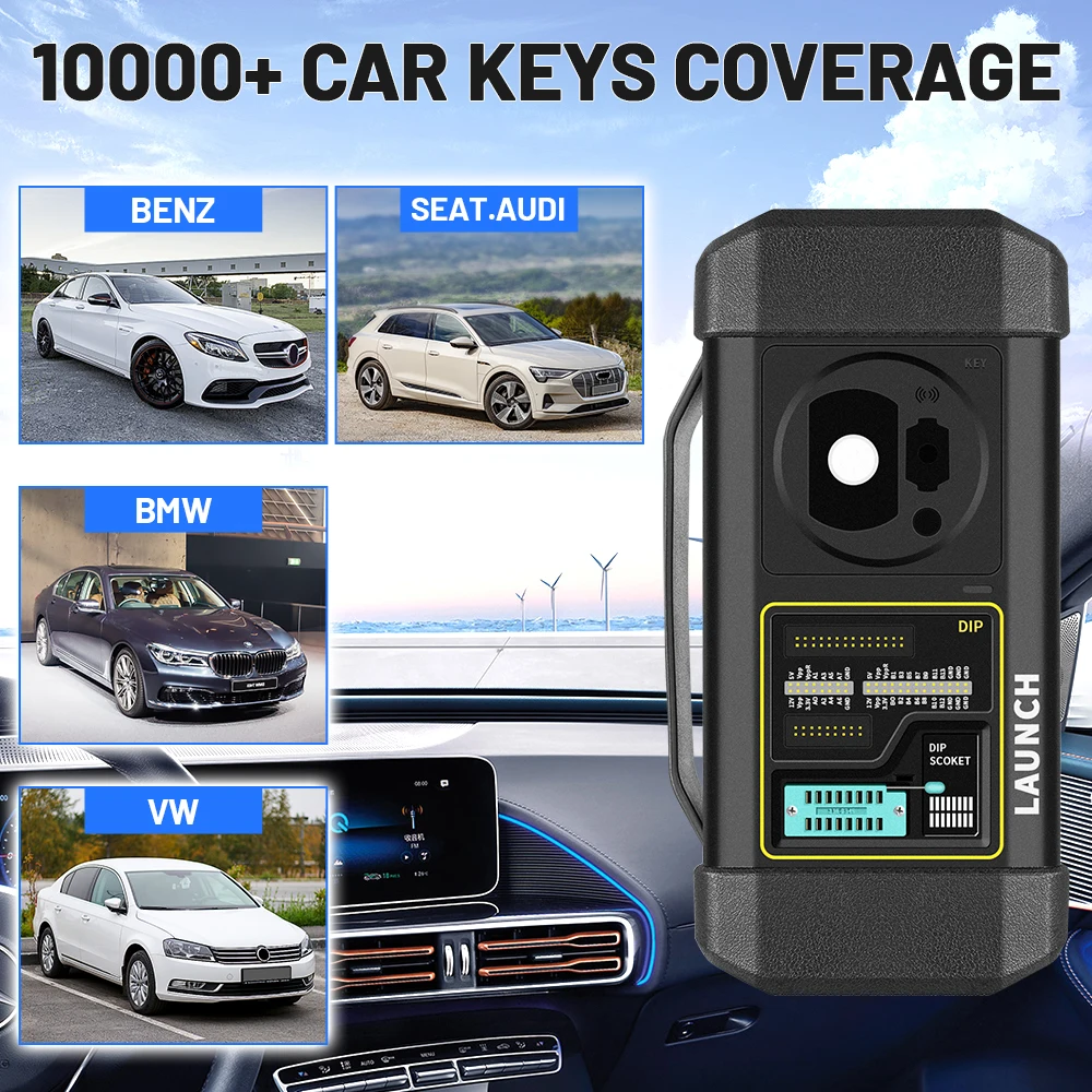 LAUNCH X431 X-PROG 3 Auto Key Programming tool xprog 3 Immobilizer Programmer Read write Car Key Chip For X431 V PRO3S+ PAD V