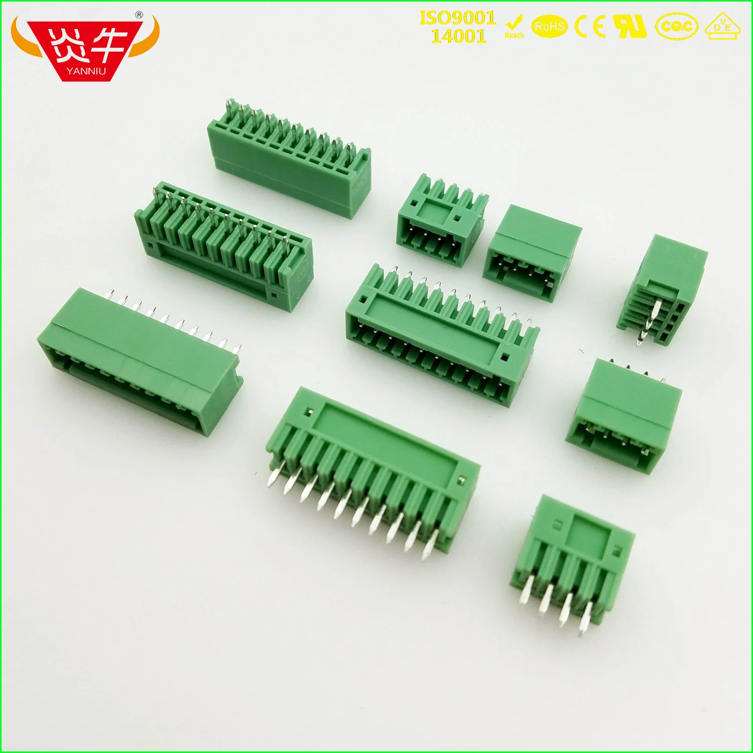 

KF2EDGV 2.54 2P ~ 12P PCB PLUG-IN TEMINAL BLOCKS 15EDGVC 2.54mm 2PIN ~ 12PIN MC0.5 /2G-2,54 PHOENIX CONTACT DEGSON KEFA