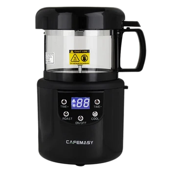 

CAFEMASY Coffee Roaster Automatic Air Roasters Machine Home Chestnut corn Peanut Bean Roaster Machine Timing EU Plug