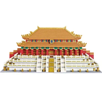 

Architecture City set the Palace Museum Building Blocks DIY Small particles Blocks Educational Bricks kids toys Christmas gifts