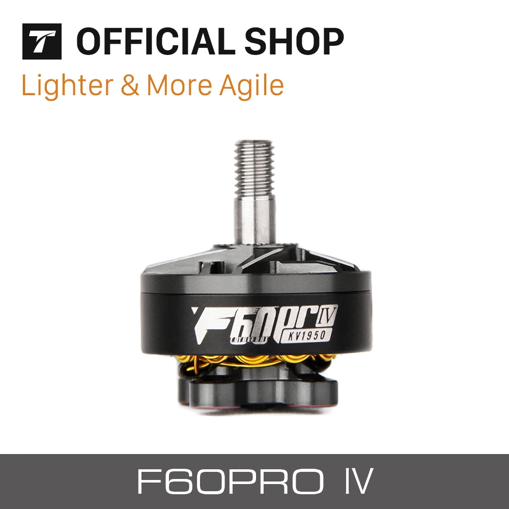 $24.21 Tmotor F60 PRO IV F60PRO IV Brushless Electrical Motor KV1750 KV1950 KV2550 For FPV Racing Drone F