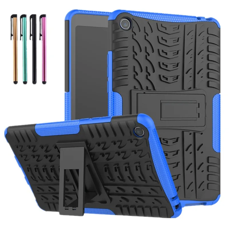Чехол для Xiaomi Mi Pad MiPad 4 8 pad4 0 дюймов TPU + PC Heavy Duty 2 в 1 Гибридный Прочный чехол