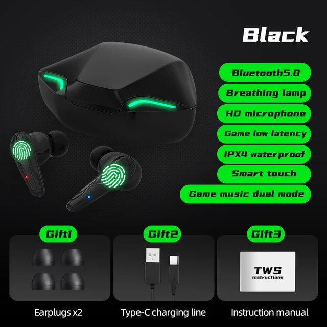 ER-01 TWS Wireless Headphones Bluetooth-compatible Earphones Sports Waterproof In-ear Earbuds Headsets Stereo Bass Free Shipping Wireless Headphones