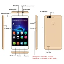 S07 4g lte smart celular duplo sim cartões 2gb + 16gb android 6.0 mtk6737 quad-core 5 Polegada 720x1280 pixels tela capacitiva