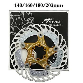 

140mm 160mm MTB Disc Brake Rotor 180mm 203mm Mountain Bike Floating Disc Brake Rotor Cycling Brake Pads 6 Bolt For SHIMANO SRAM