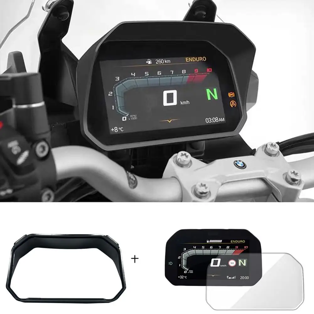Speedometer Sun Visor With Protect Film For BMW R1200GS F850GS F750GS R1250GS