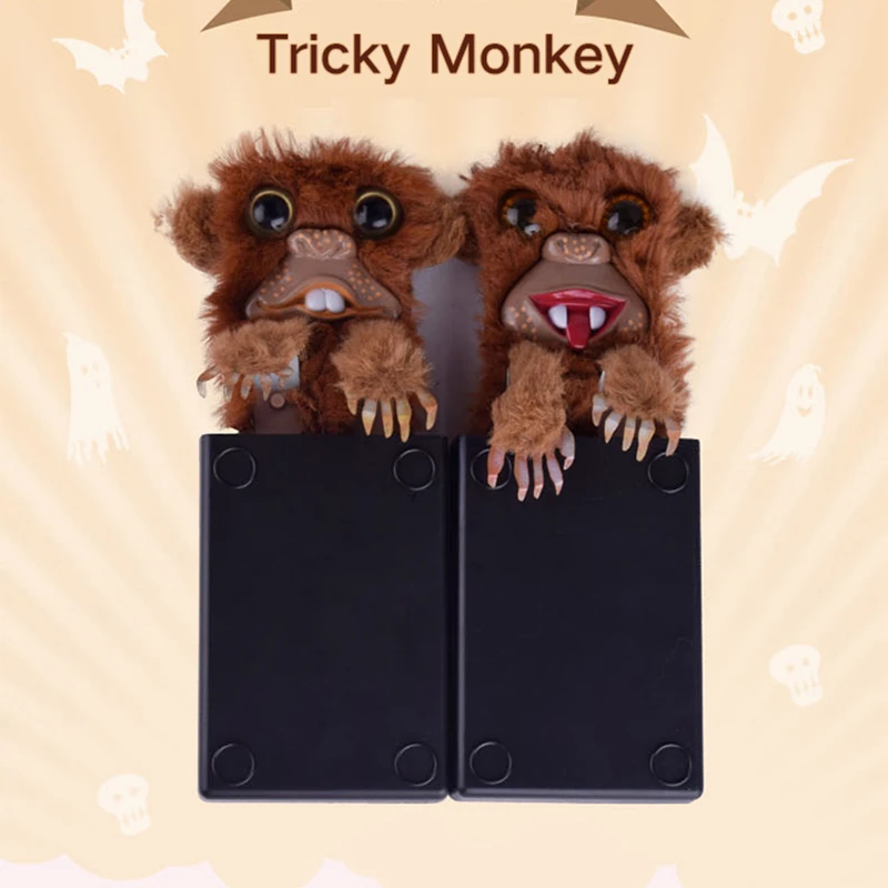 pet monkey prankster toy