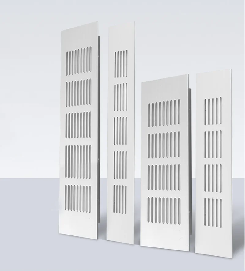 Ventilation-Grille Perforated-Sheet Vents Web-Plate Aluminum-Alloy Wide 50/80mm