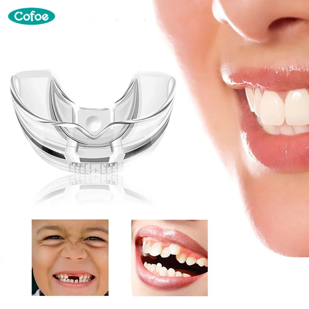 

Cofoe Invisible Orthodontic Braces Silicone Dental Orthodontic Appliance Trainer Teeth Retainer 3 Stages Teeth Alignment Trainer
