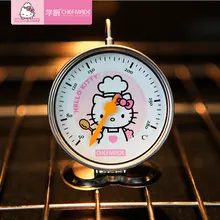 CHEFMADE hello kitty кухонный из нержавеющей стали бытовой подвесной кухонный духовой шкаф термометр высокой температуры инструмент для выпечки