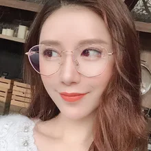 Женский анти-синий светильник, оправа для очков, для женщин и мужчин, ультра-светильник, сплав, металлическая оправа, прозрачный бренд, дизайнерские очки для работы