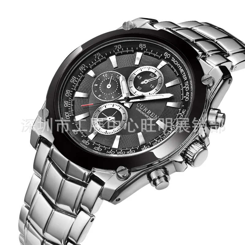 

Curren/Karui En 8025 Small Dial Waterproof Quartz Watch Men Business Casual Alloy Watch