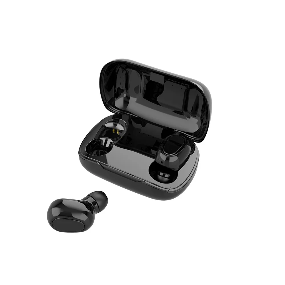 L21 Mini Wireless Bluetooth-compatible Earphones Music Headphones Waterproof Sports Earbuds Headset Works all Smartphones 6