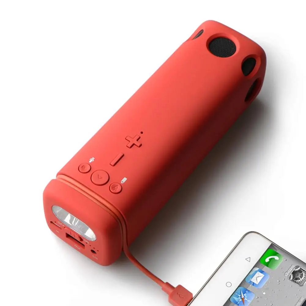  Link-Face Portable Bluetooth Speaker Mini Outdoor Lighting Power Bank Stereo Wireless Speaker for R