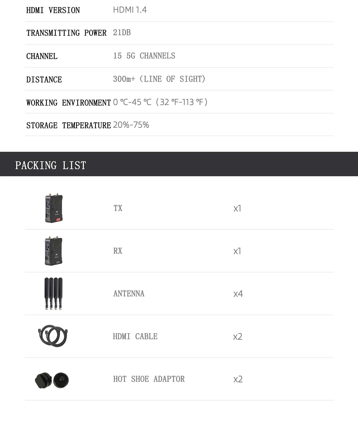 Feidu Fwt 300pro 300 Pro 300pro Plus Transmisi Video Nirkabel 4k 2106p 30hz Penerima Gambar Untuk Kamera Dslr Pk Mars 400s Perlengkapan Studio Foto Aliexpress