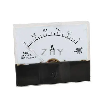 

Analog DC 0-1A Current Testing Panel Meter Ammeter New