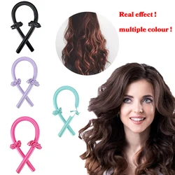 Modelador preguiçoso curling cabelo escova rotativa grande onda penteado ferramenta