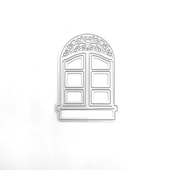 

Door window die cut for scrapbooking card making embossing album decoration
