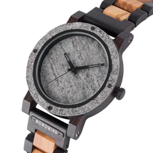 

BOBO BIRD Wooden Men's Watch New Design Quartz Wristwatch Japanese Movement Business Timepiece Great Gift Box Reloj hombre