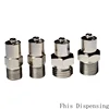 Locking Head Luer Lock Adapter Screw End G1/8,G1/4,M10*1,M12*1 Optional for Automatic Dispensing Valve ► Photo 1/6