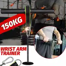 Önkol gücü eğitmen bilek el kavrama el gücü egzersiz ağırlık kaldırma halat bel rulo ekipmanları Gym Fitness egzersiz
