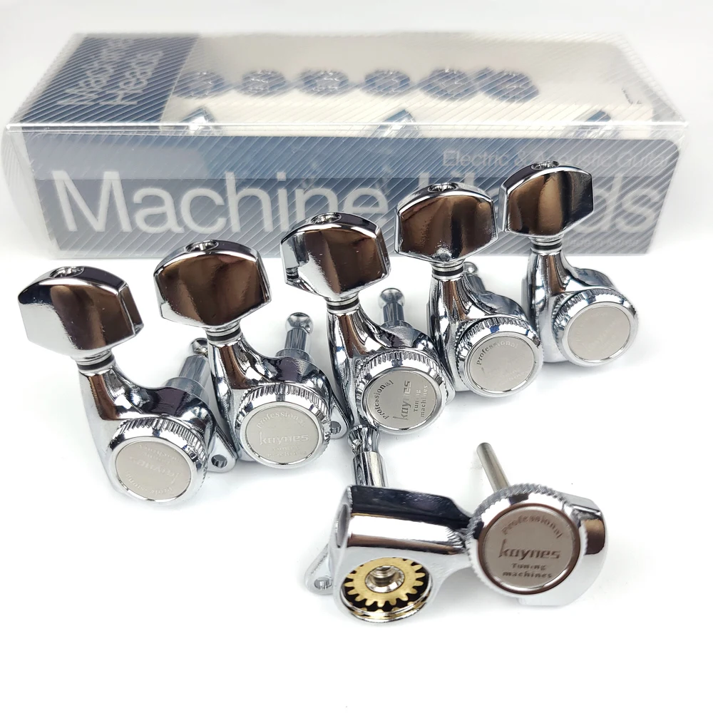 1 Set Guitar Locking Tuners Electric Guitar Machine Heads Tuners Lock