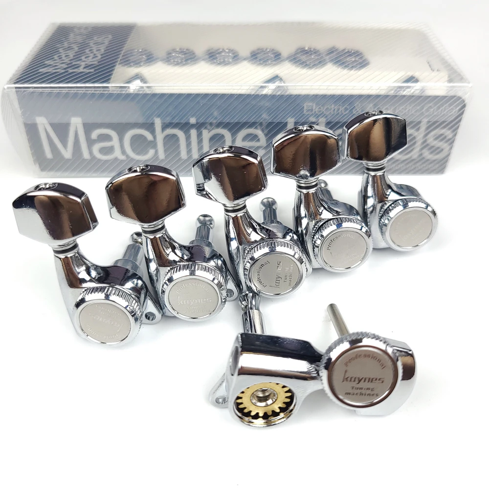1 Set Guitar Locking Tuners Electric Guitar Machine Heads Tuners Lock